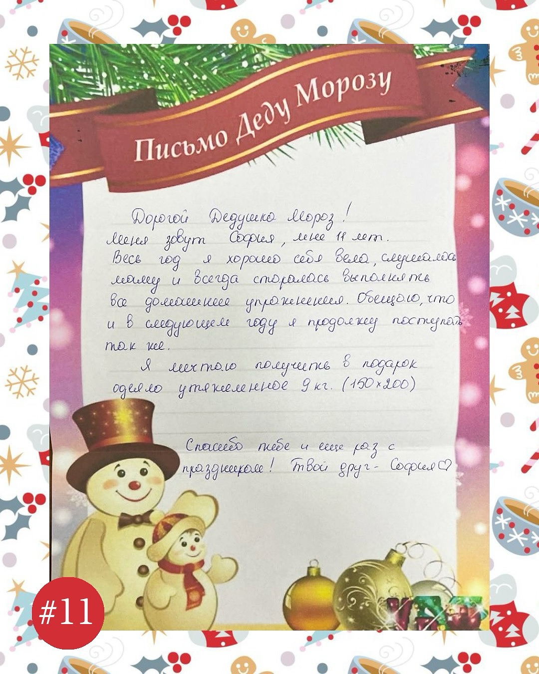 Новогодние подарки для наших подопечных